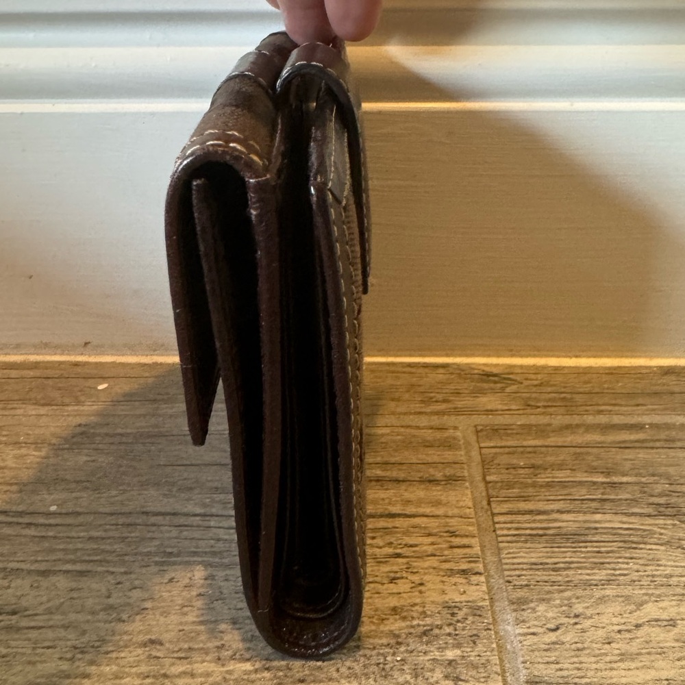 Coach Signature C Brown Wallet - Picture 7 of 7